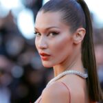 Bella Hadid at the red carpet