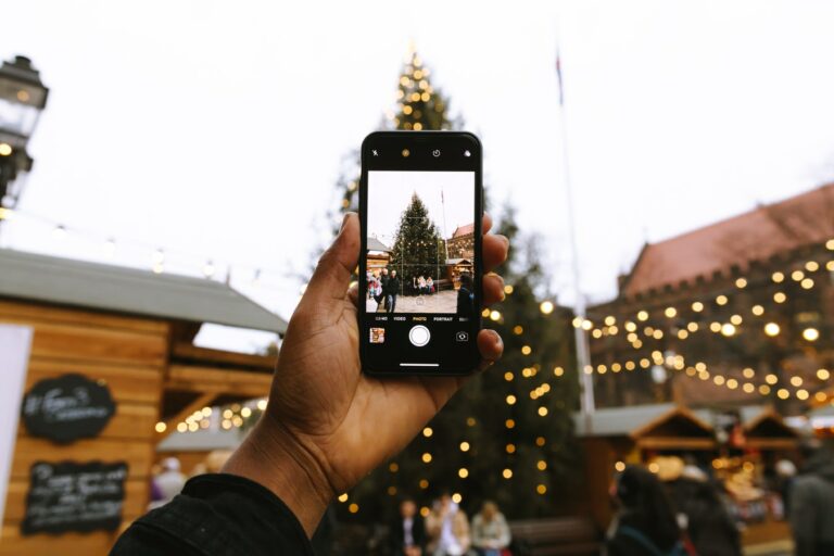Christmas outdoor view